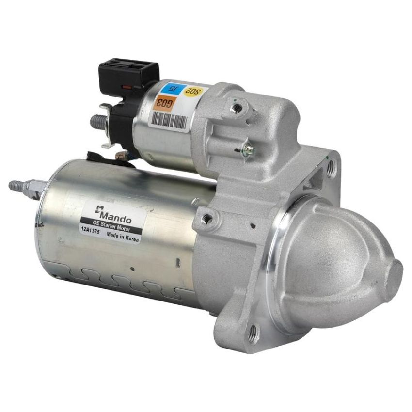 MANDO 12A1375 New OE Starter Motor, Direct Replacement