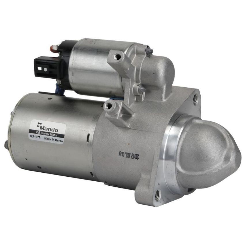 MANDO 12A1377 New OE Starter Motor, Direct Replacement
