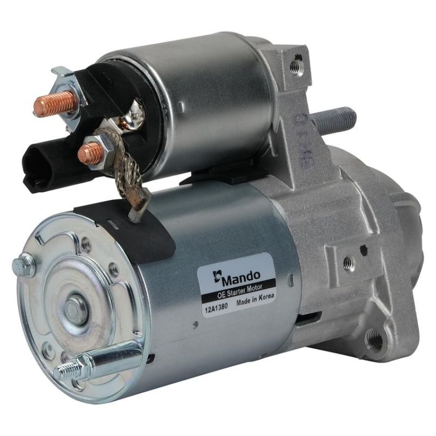 MANDO 12A1380 New OE Starter Motor, Direct Replacement