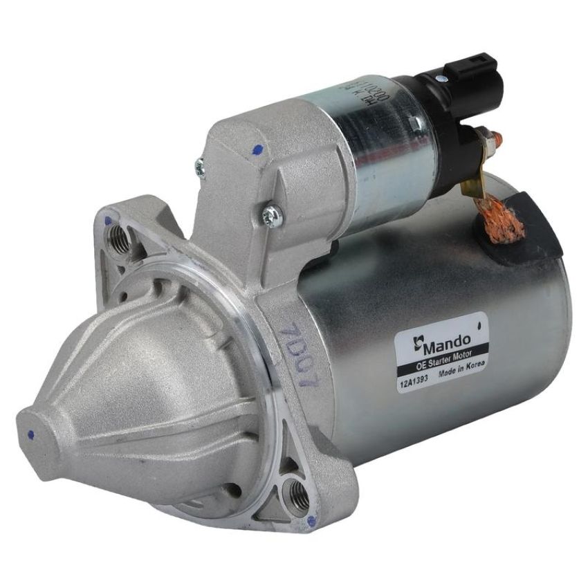 MANDO 12A1393 New OE Starter Motor, Direct Replacement