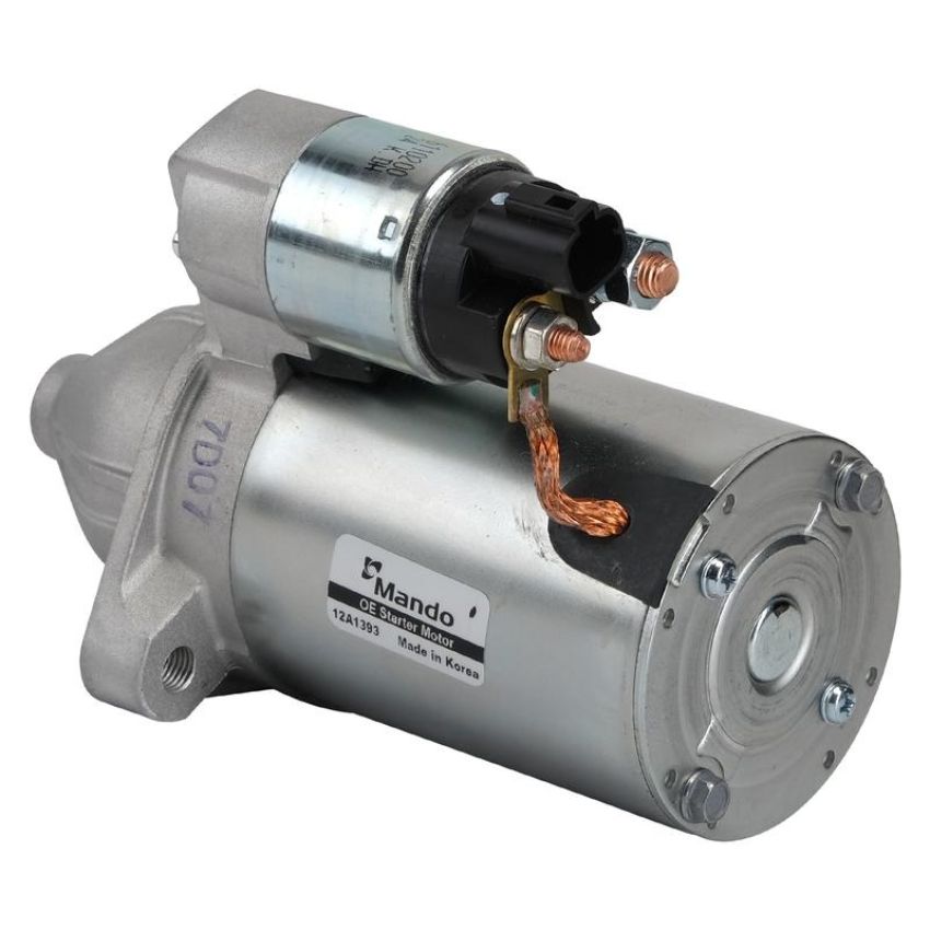 MANDO 12A1393 New OE Starter Motor, Direct Replacement