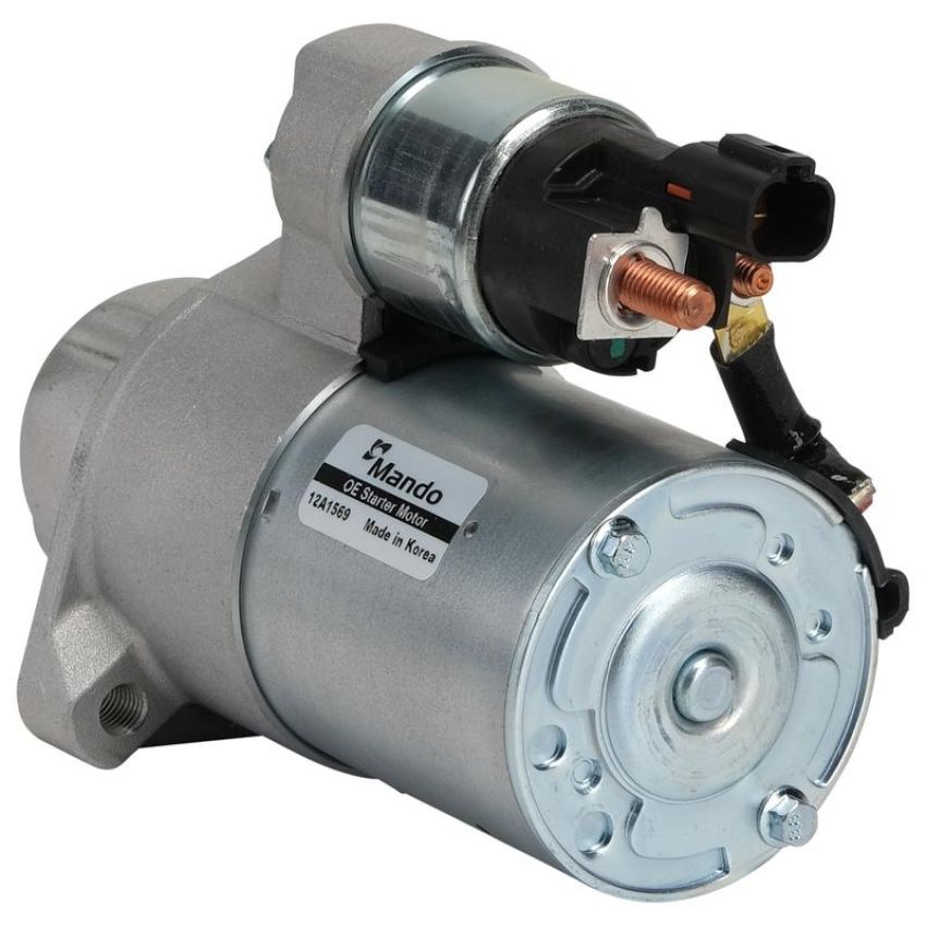 MANDO 12A1569 New OE Starter Motor, Direct Replacement