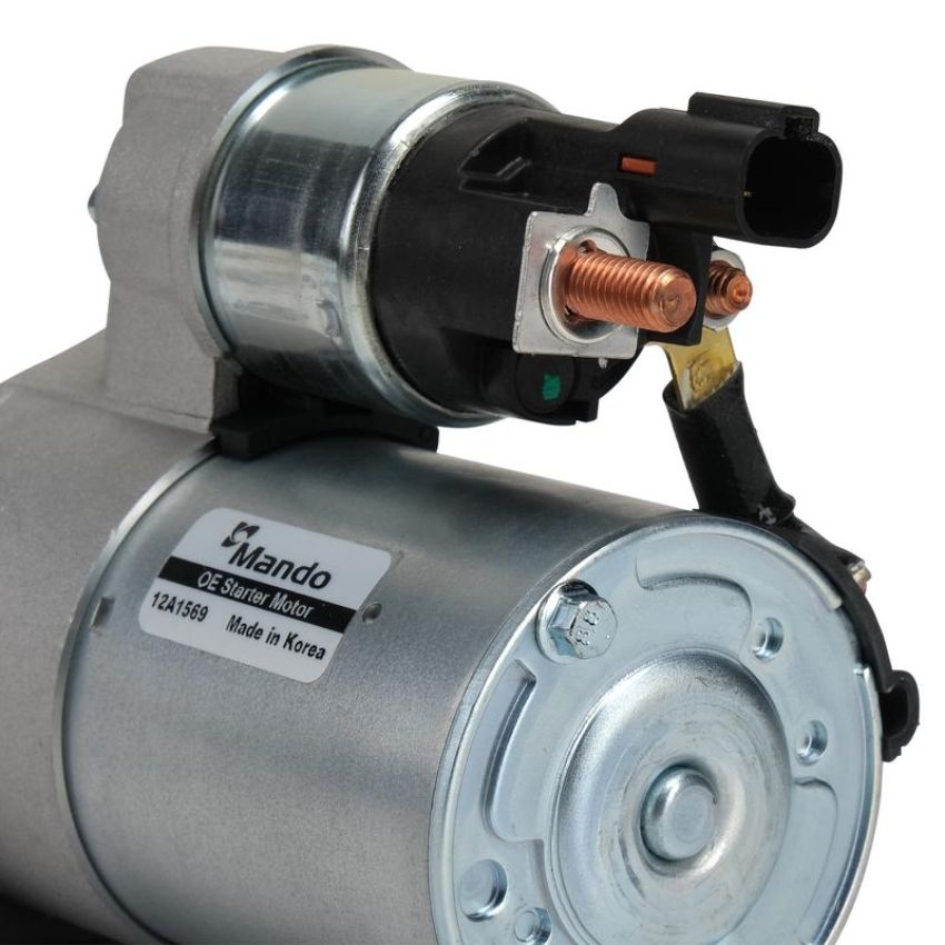 MANDO 12A1569 New OE Starter Motor, Direct Replacement