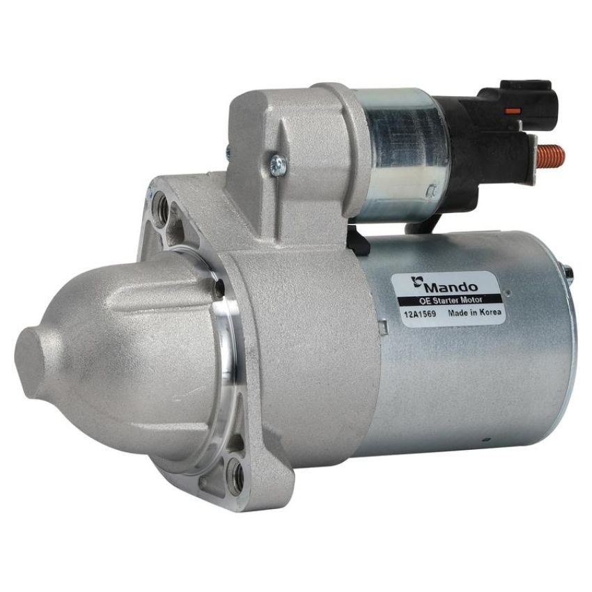 MANDO 12A1569 New OE Starter Motor, Direct Replacement