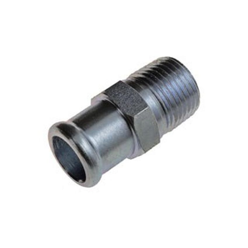 DORMAN 500-005.1 Heater Hose Fitting 3/4 In. Hose X 1/2 In. Npt X 1-3/4 In. Long