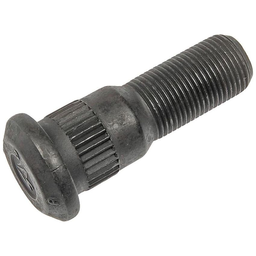 DORMAN 610-0376.5 1-1/8-16 Serrated Wheel Stud 1.235 - Knurl, 3.4 In. Length