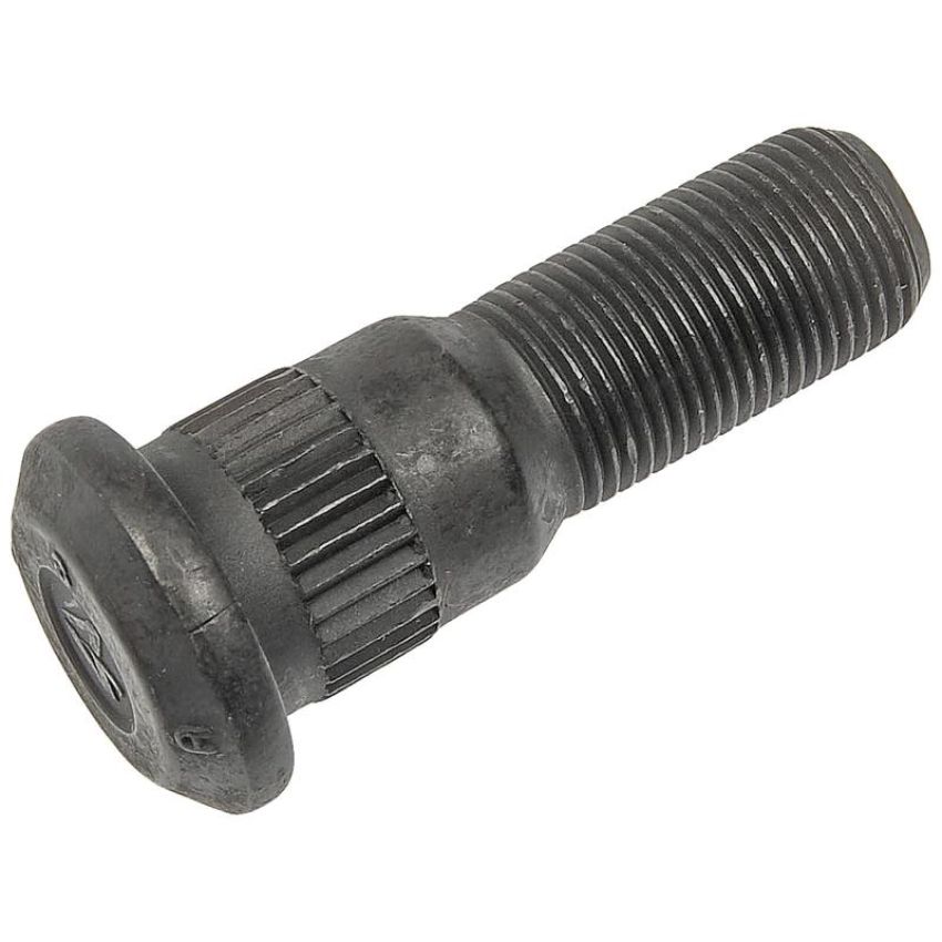 DORMAN 610-0376.5 1-1/8-16 Serrated Wheel Stud 1.235 - Knurl, 3.4 In. Length