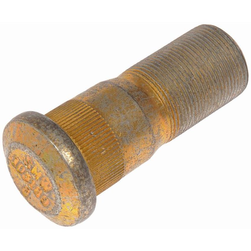 DORMAN 610-0377.5 1-1/8-16 Serrated Wheel Stud 1.235 In. - Knurl, 3 In. Length