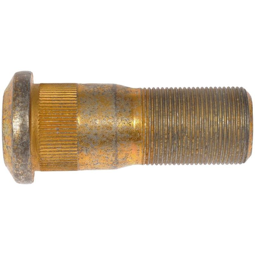 DORMAN 610-0377.5 1-1/8-16 Serrated Wheel Stud 1.235 In. - Knurl, 3 In. Length
