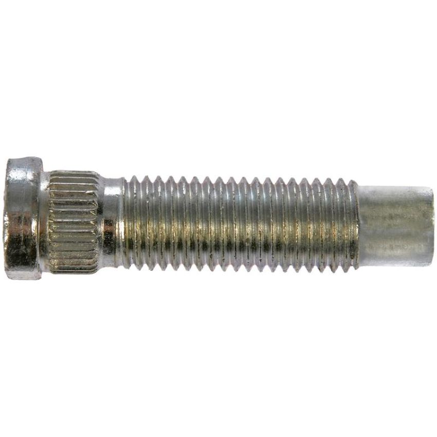 DORMAN 610-492.1 M12-1.50 Serrated Wheel Stud With Clip Head - 12.84mm Knurl, 48.3mm Length