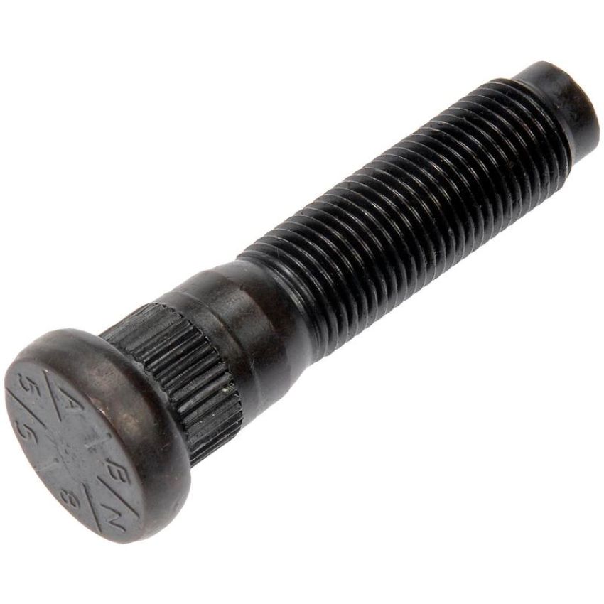 DORMAN 610-558.1 9/16-18 Serrated Wheel Stud - 0.650 In. Knurl, 2.5 In. Length