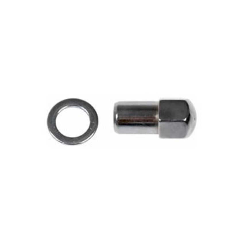 DORMAN 611-156.1 Wheel Nut 1/2-20 Duplex Mag , 1 In. Shank Length - 7/8 In. Hex, 1.808 In. Length