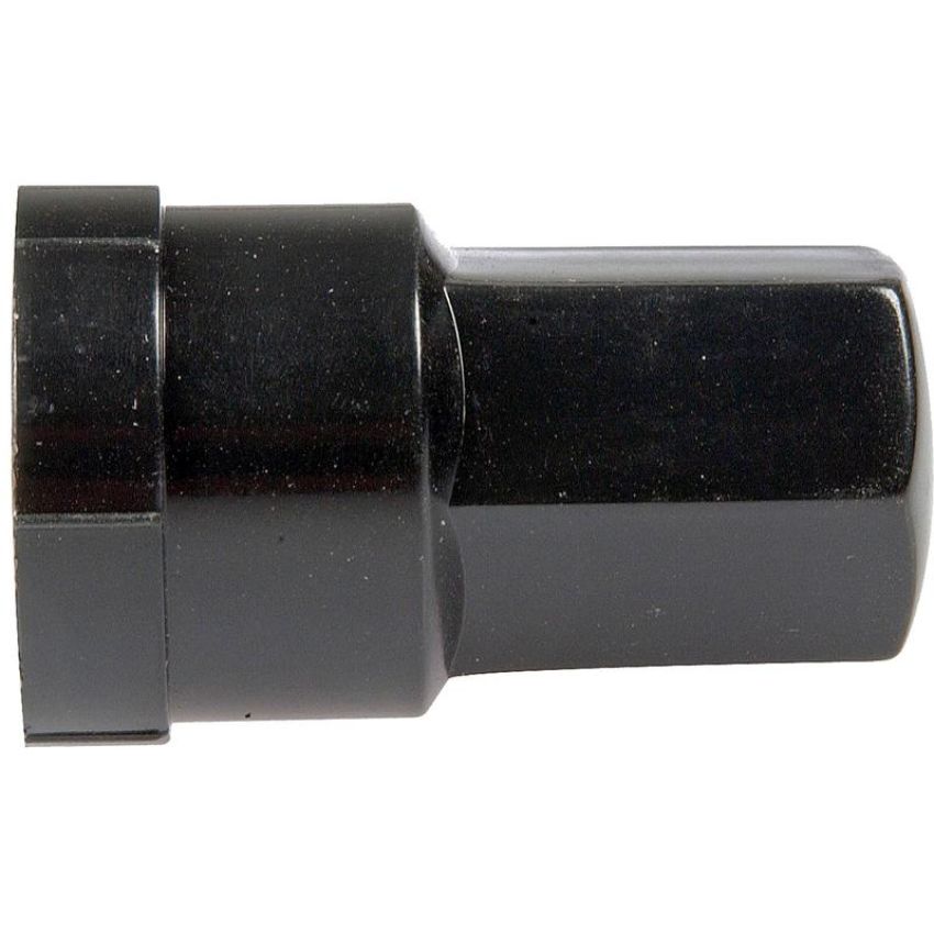 DORMAN 611-609.1 Black Wheel Nut Cover M24-2.0, Hex 19mm