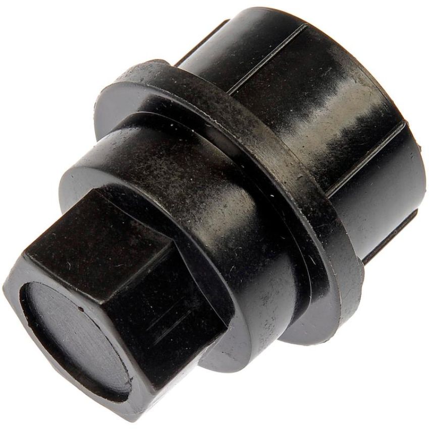 DORMAN 611-633.1 Black Wheel Nut Cover M24-2.0, Hex 3/4 In