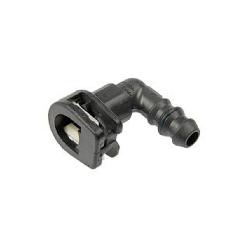 DORMAN 800-138 Fuel Line Connector 5/16 In. Steel To 3/8 In. Nylon With 90 Degree Bend