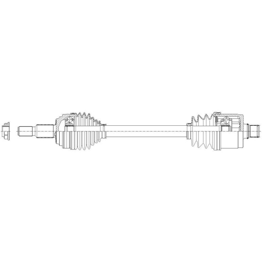 GSP NCV11264 21-23 Ford Mustang Mach-E CV Axle Assembly  - Front Right