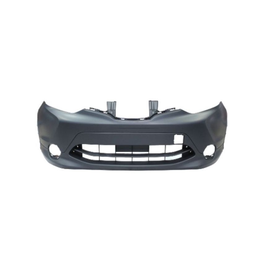 CAPA FRT BUMPER COVER W/TEXTURED LOWER; PRIME NISSAN QASHQAI 17-19