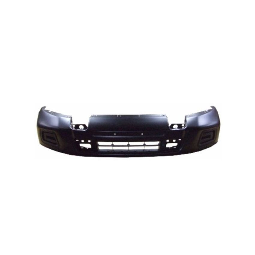 FRONT BUMPER FACE BAR CREW CAB; W/O PARKING SENSOR; BLACK NISSAN TITAN XD 16-19