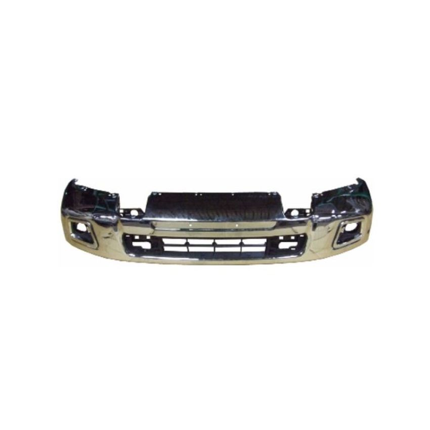 FRONT BUMPER FACE BAR CREW CAB; W/PARKING SENSOR; CHROME NISSAN TITAN XD 16-19