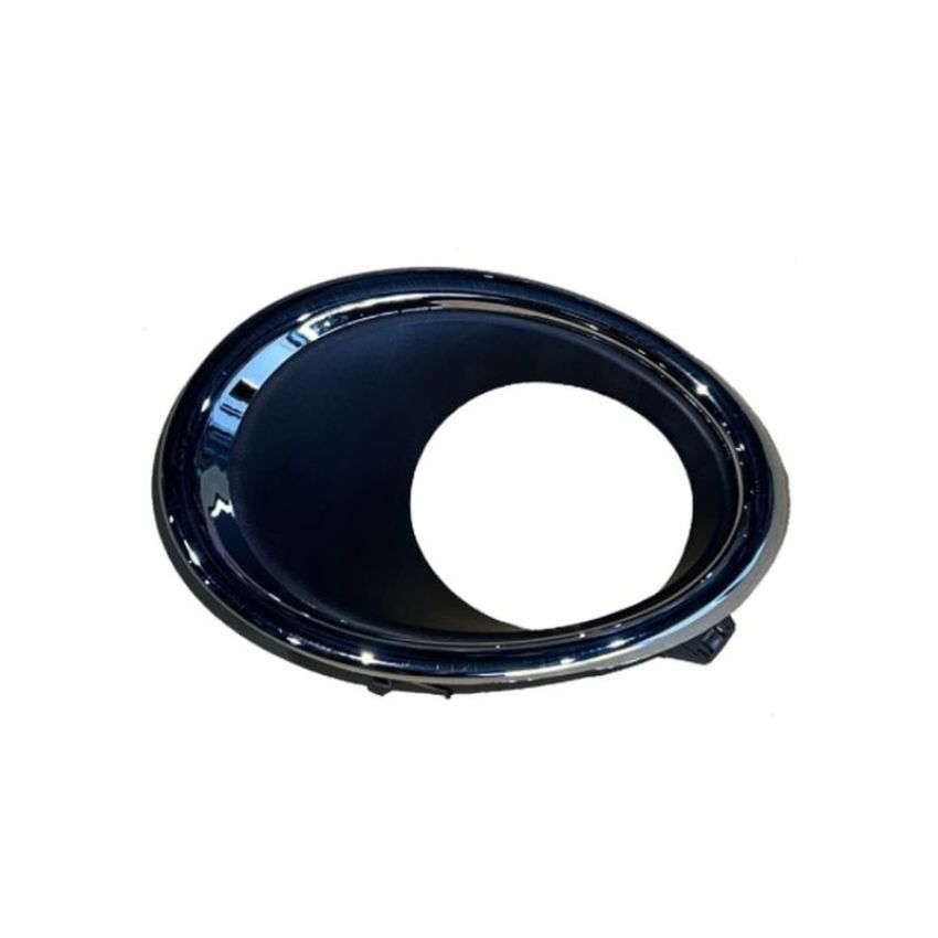 LT FRONT BUMPER INSERT FOG LAMP BEZEL; W/FOG LAMPS NISSAN QASHQAI 17-19
