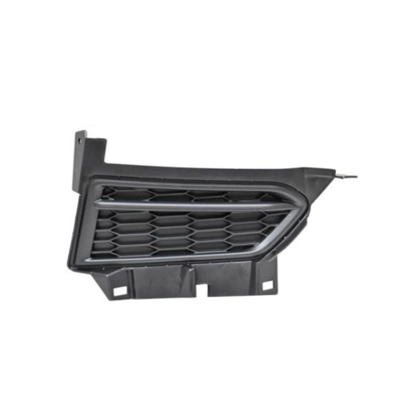 RH FRONT BUMPER INSERH; BASE|S|SV; FOG LAMP OPENING COVER; W/O FOG LAMPS VERSA 20-21