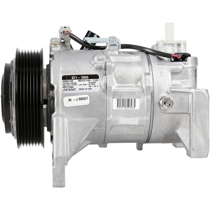 Denso 471-1265 NEW COMPRESSOR W/ CLUTCH