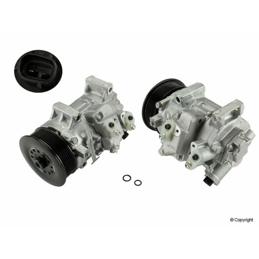 Denso 471-1607 NEW COMPRESSOR W/ CLUTCH