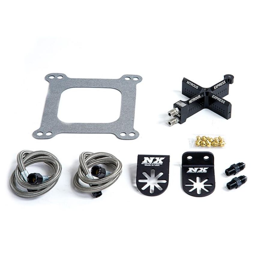 Nitrous Express NX603C Covert Crossbar Stage 6 Plate Conversion (4150 Flange) 50-300Hp