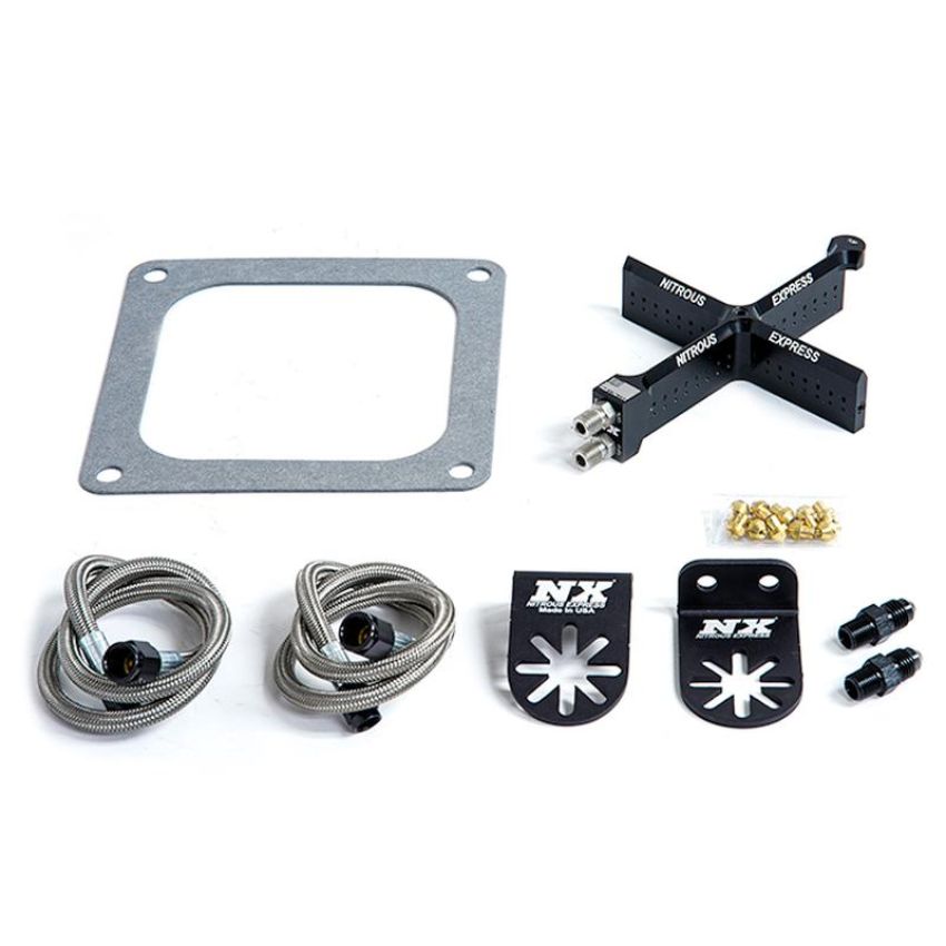 Nitrous Express NX613C Covert Crossbar 4500 Flange Stage 6 Plate Conversion 50-300Hp