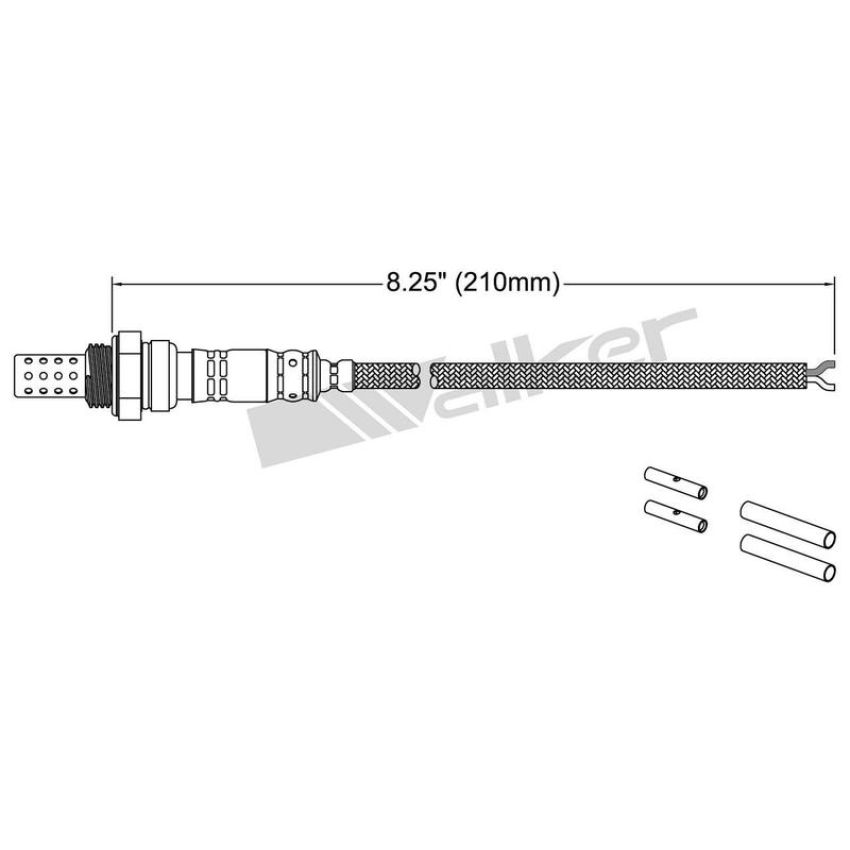 Walker Products 250-22000 Walker Products 250-22000 Oxygen Sensor 2-W Universal Narrow-Band