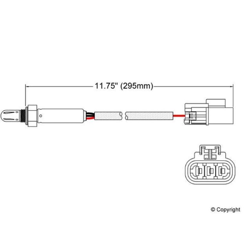 Walker Products 250-23523 Walker Products 250-23523 Oxygen Sensor 3-W Titania Narrow-Band