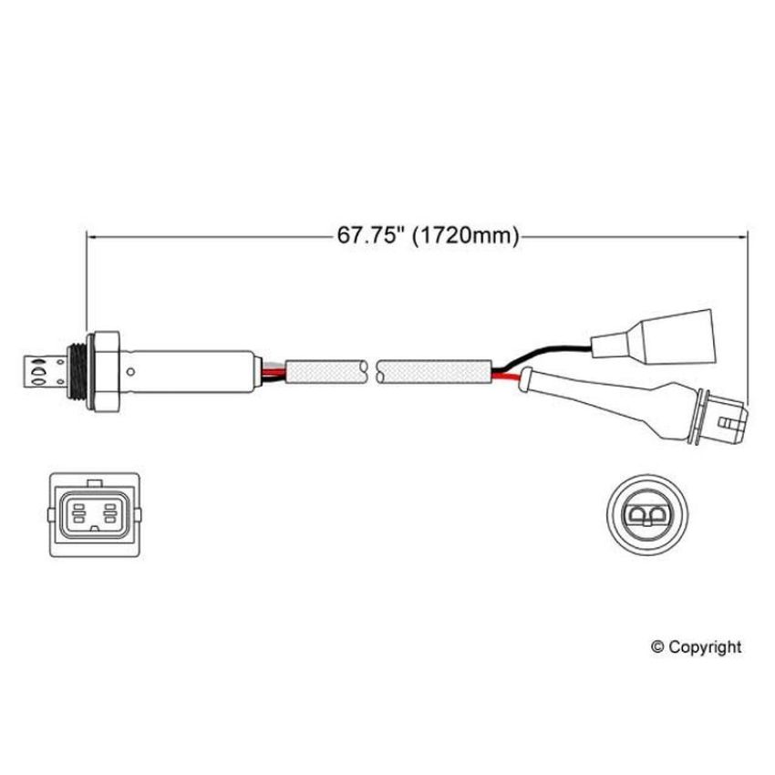 Walker Products 250-23811 Walker Products 250-23811 Oxygen Sensor 3-W Titania Narrow-Band
