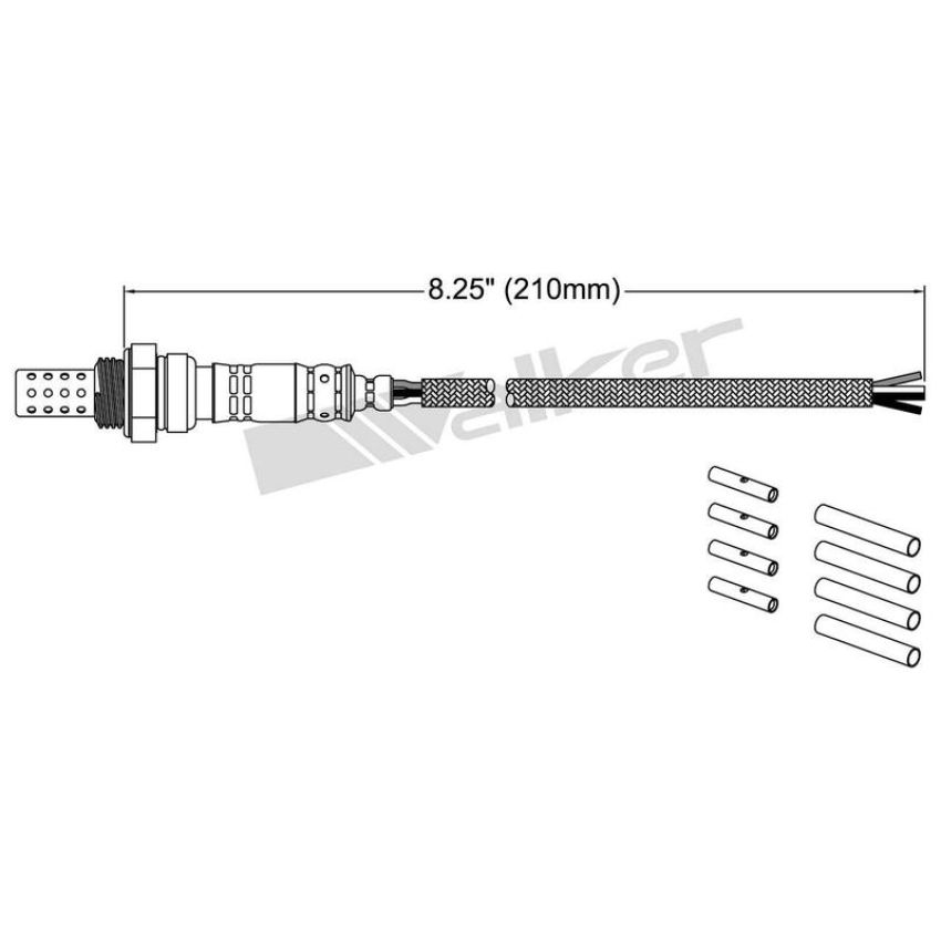 Walker Products 250-24200 Walker Products 250-24200 Oxygen Sensor 4-W Universal Narrow-Band