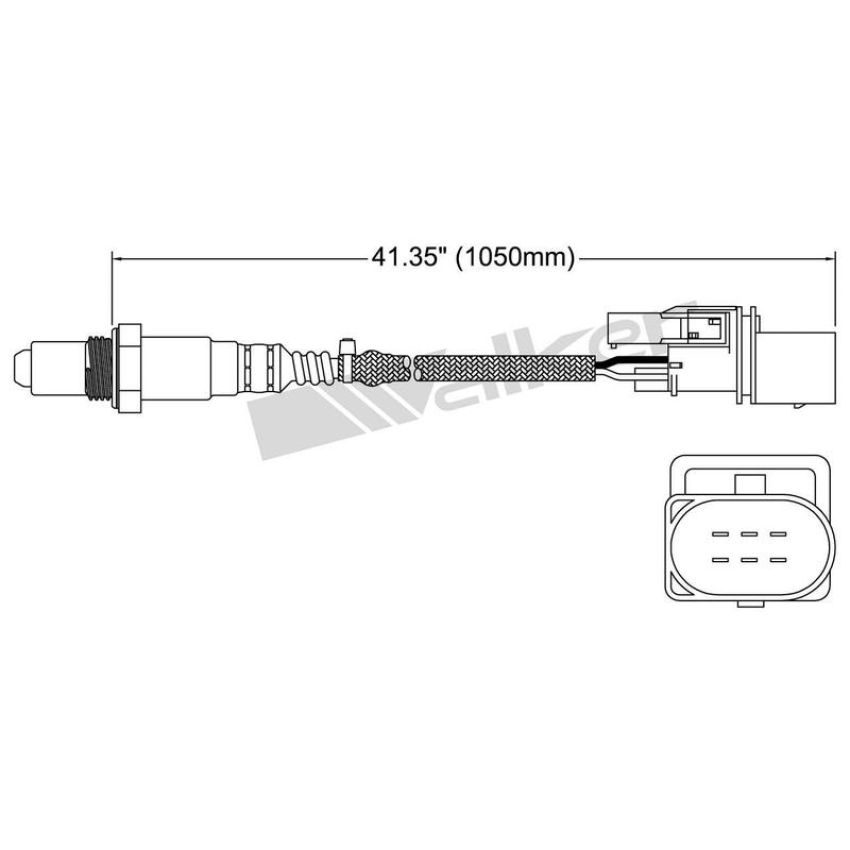 Walker Products 250-25053 Walker Products 250-25053 Oxygen Sensor 5-W Wide-Band
