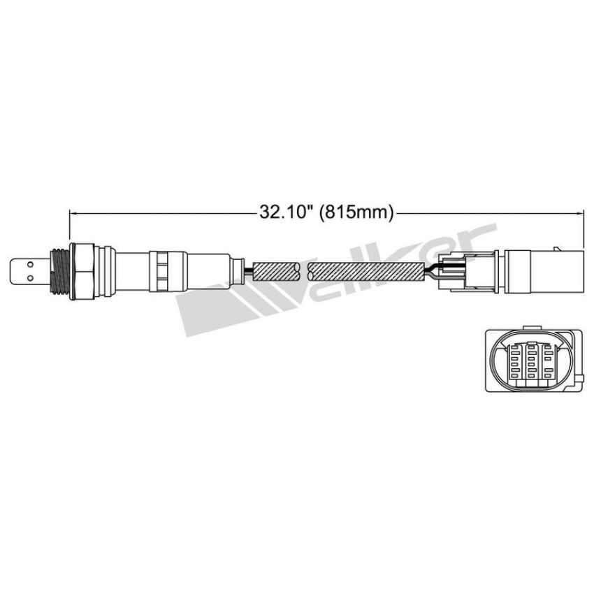Walker Products 250-25064 Walker Products 250-25064 Oxygen Sensor 5-W Wide-Band