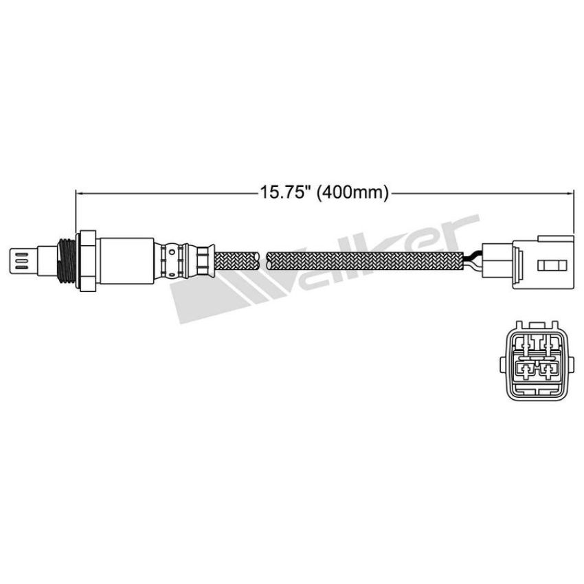 Walker Products 250-54006 Walker Products 250-54006 Oxygen Sensor 4-W Air Fuel Ratio Wide-Band