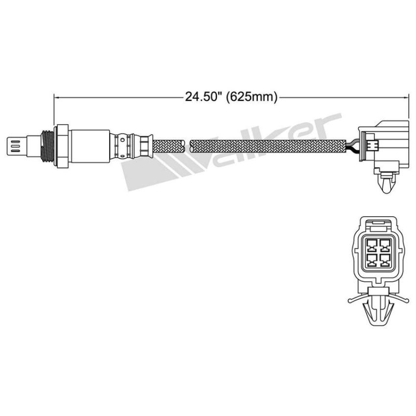 Walker Products 250-54033 Walker Products 250-54033 Oxygen Sensor 4-W Air Fuel Ratio Wide-Band