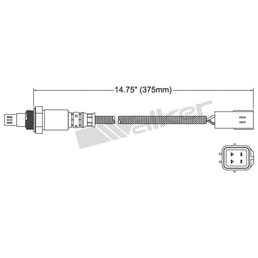 Walker Products 250-54036 Walker Products 250-54036 Oxygen Sensor 4-W Air Fuel Ratio Wide-Band