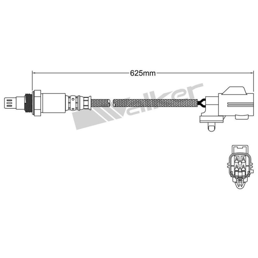 Walker Products 250-54039 Walker Products 250-54039 Oxygen Sensor 4-W Air Fuel Ratio Wide-Band