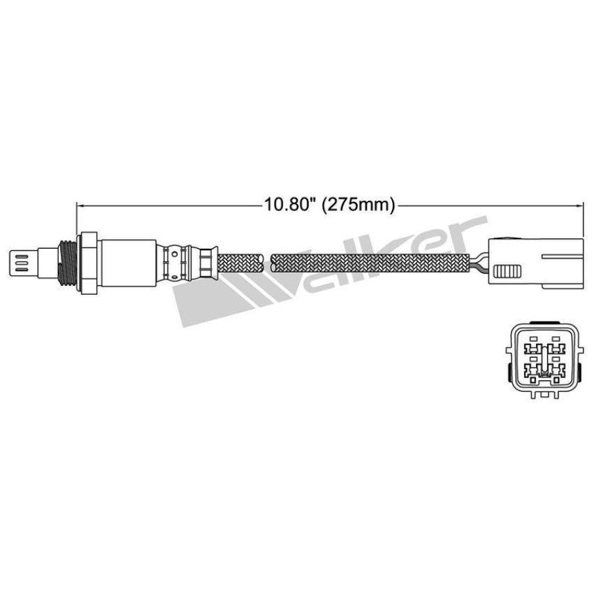 Walker Products 250-54064 Walker Products 250-54064 Oxygen Sensor 4-W Air Fuel Ratio Wide-Band