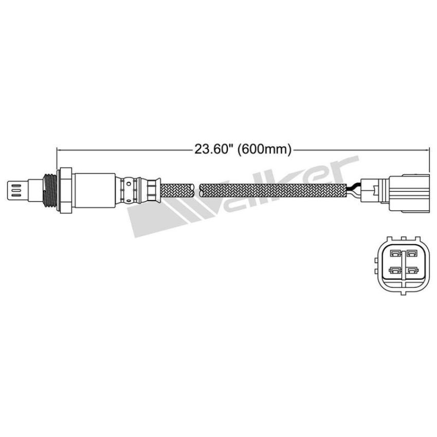 Walker Products 250-54068 Walker Products 250-54068 Oxygen Sensor 4-W Air Fuel Ratio Wide-Band