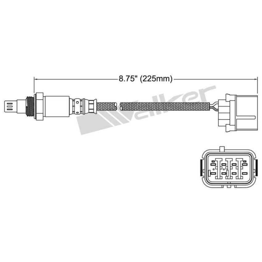 Walker Products 250-54070 Walker Products 250-54070 Oxygen Sensor 4-W Air Fuel Ratio Wide-Band