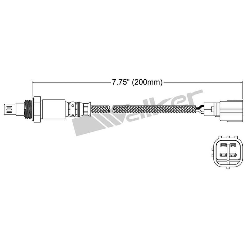 Walker Products 250-54074 Walker Products 250-54074 Oxygen Sensor 4-W Air Fuel Ratio Wide-Band