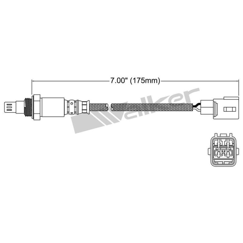 Walker Products 250-54085 Walker Products 250-54085 Oxygen Sensor 4-W Air Fuel Ratio Wide-Band