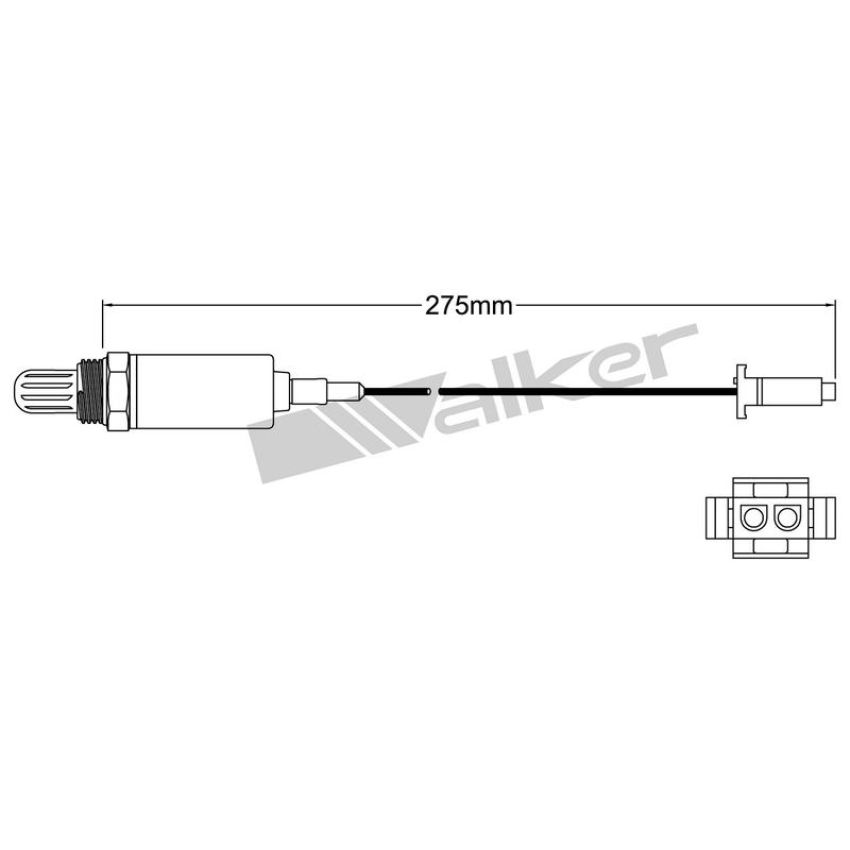 Walker Products 932-41003 Walker Products 932-41003 Oxygen Sensor 1-W Direct Fit Narrow-Band