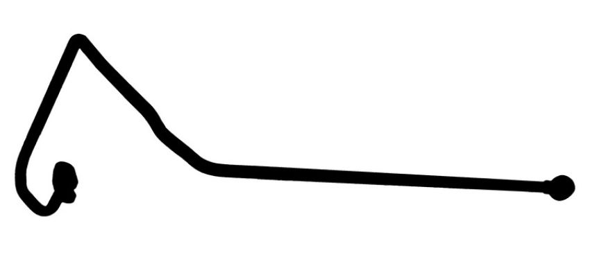 Ajusa OP10766 Oil Feed Pipe