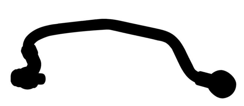Ajusa OP11075 Oil Feed Pipe