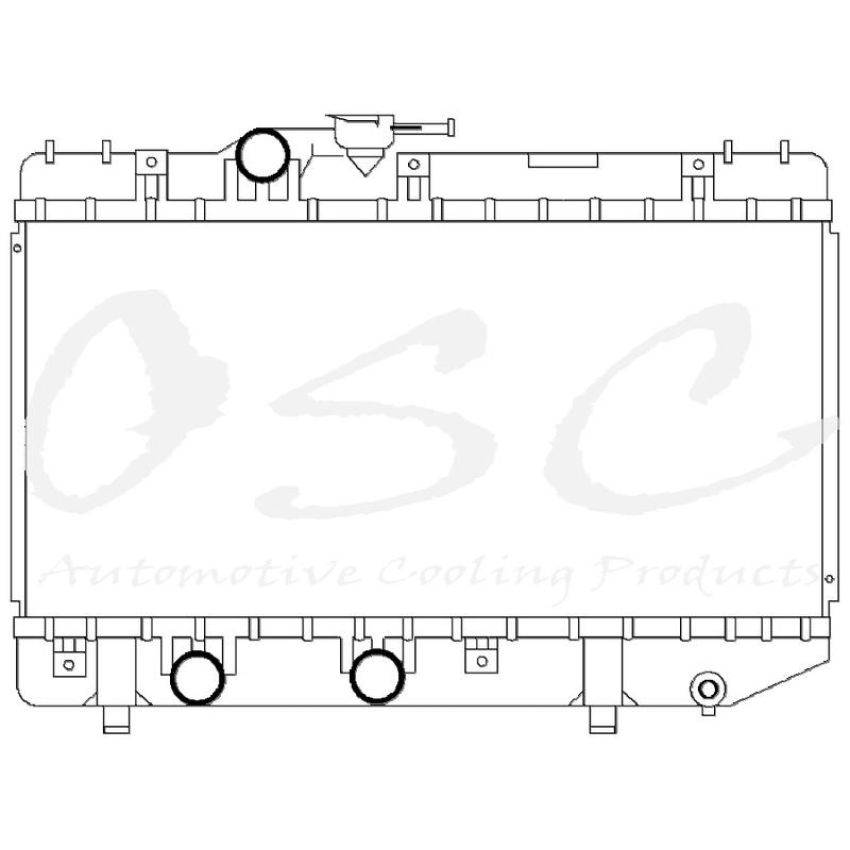 ONE STOP SOLUTIONS 1381 OSC Cooling Products 1381 New Radiator
