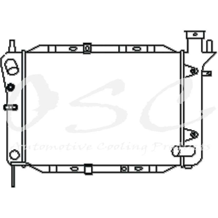 ONE STOP SOLUTIONS 265 OSC Cooling Products 265 New Radiator