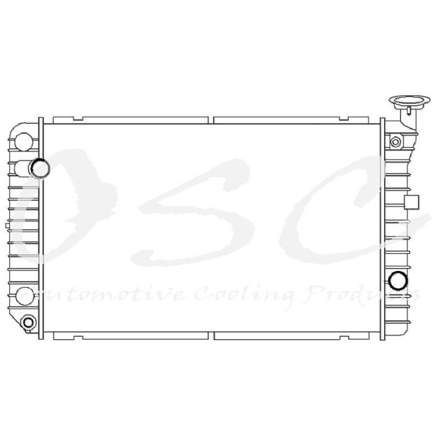ONE STOP SOLUTIONS 658 OSC Cooling Products 658 New Radiator